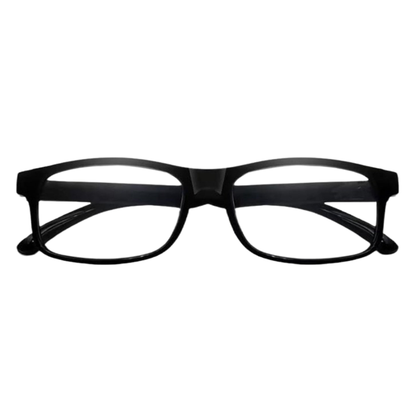 Kleine leesbril voor dames en heren in zwart, met leessterkte +3.50. Stijlvol montuur en comfortabele pasvorm. (SKU: KLEIN-006)