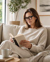 Zwarte Leesbril Groot Montuur