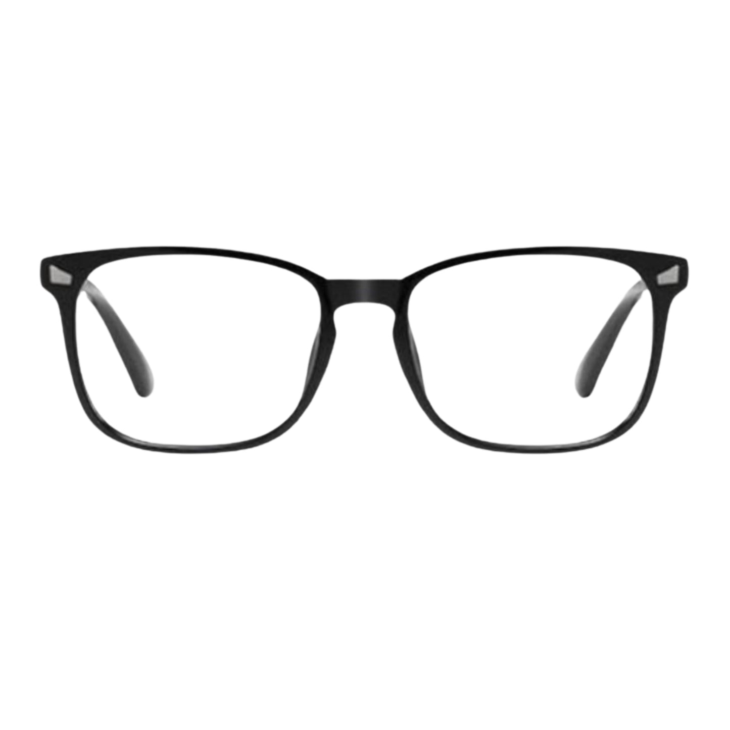 Stijlvolle leesbril voor dames en heren in zwart, met leessterkte +3.50. Stijlvol montuur en comfortabele pasvorm. (SKU: STIJL-VOL-006)