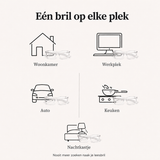 Transparante Leesbril Stijlvol locaties