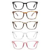 xyz gemixte Leesbril Stijlvol 5-Pack