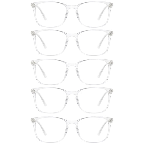 Transparante Leesbril Stijlvol 5-Pack