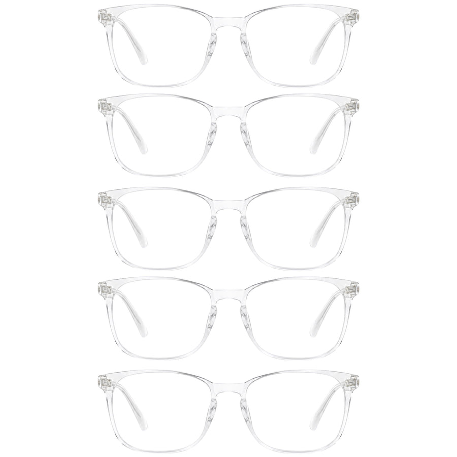 Transparante Leesbril Stijlvol 5-Pack